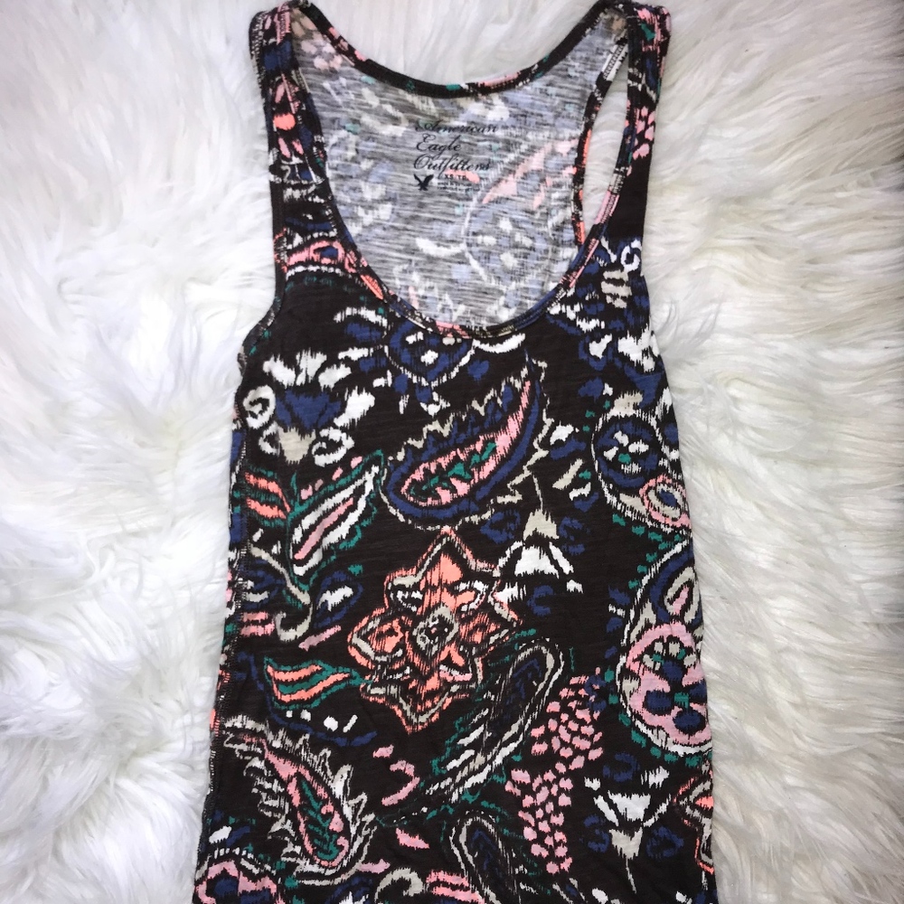 American Eagle Paisley Tank